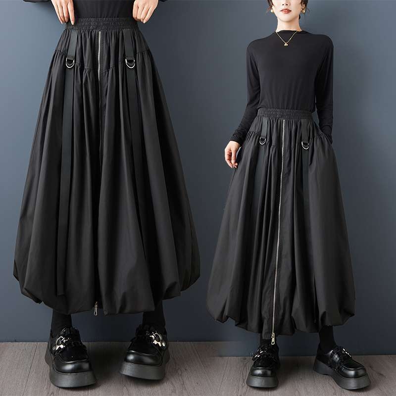 Sieviešu rudens kleita ar patchwork un 3D detaļām, augsta vidukļa līnija, kokvilnas un poliesteres maisījums, garie svārki, literāri retro stils