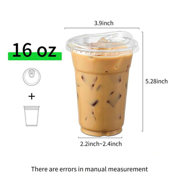 Μονοχρηστικά κύπελλα για κρύα ροφήματα με καπάκι – Μοντέλο SH128911824, Μη εισαγόμενα, Αποκλειστική διασυνοριακή εξαγωγή