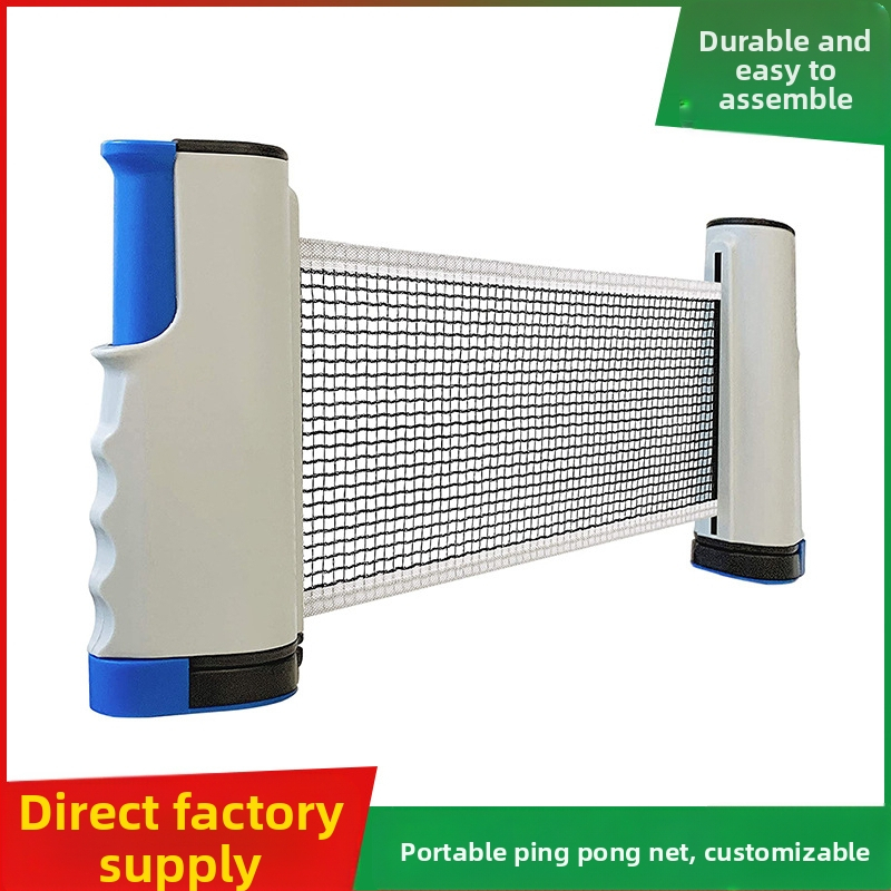Pārvietojama izstiepjamā tīkla rāmis galda tenisa – PVC, BALLSNET, 0,4 kg, galda tenisa rāmis