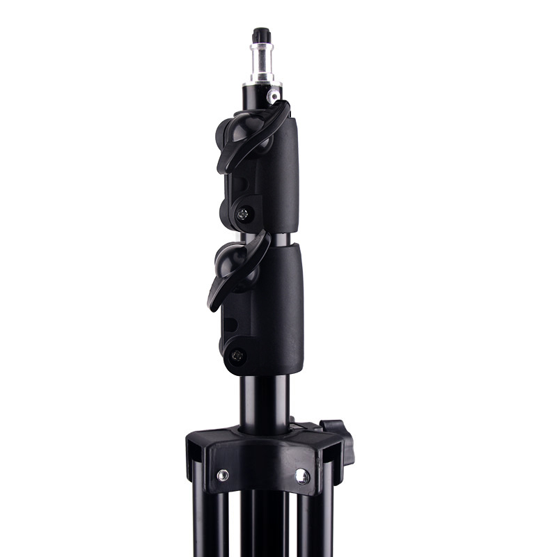 Aluminijski stalak za fotografiju, nosivost 5 kg, visina 2,8 m, promjer cijevi 30 mm, 3-sekcijski, pogodan za live streaming