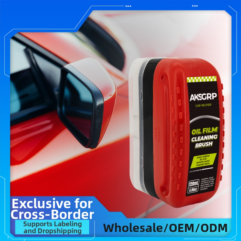 AKSGRP Četkica za uklanjanje masnog filma sa stakla, bazirana na silicijevom dioksidu, rok trajanja 3 godine