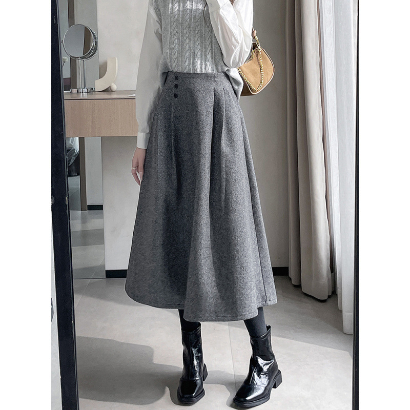 Fustă bodycon – lungime medie, model solid, stil urban elegant, elasticitate ridicată