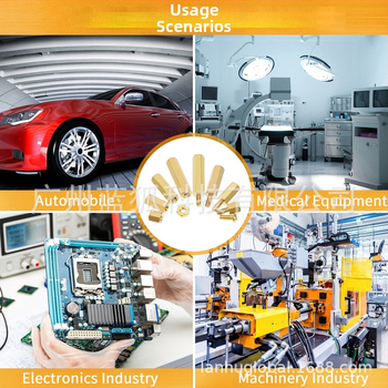 Blue Fox bakreni šestero-kutni distančeri za kućište i matičnu ploču, 280 kom, klasa A, GB900-88, bakar i bakrene legure