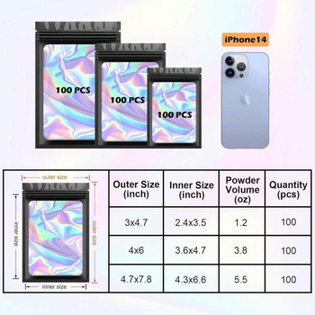 Τσάντα κατά της οσμής με διαφανές παράθυρο – Αποκλειστική διασυνοριακή εξαγωγή – Κωδικός SH50799108