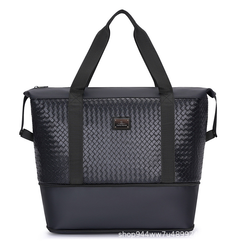 Geantă de călătorie cu capacitate mare, pliabilă, impermeabilă PU, unisex