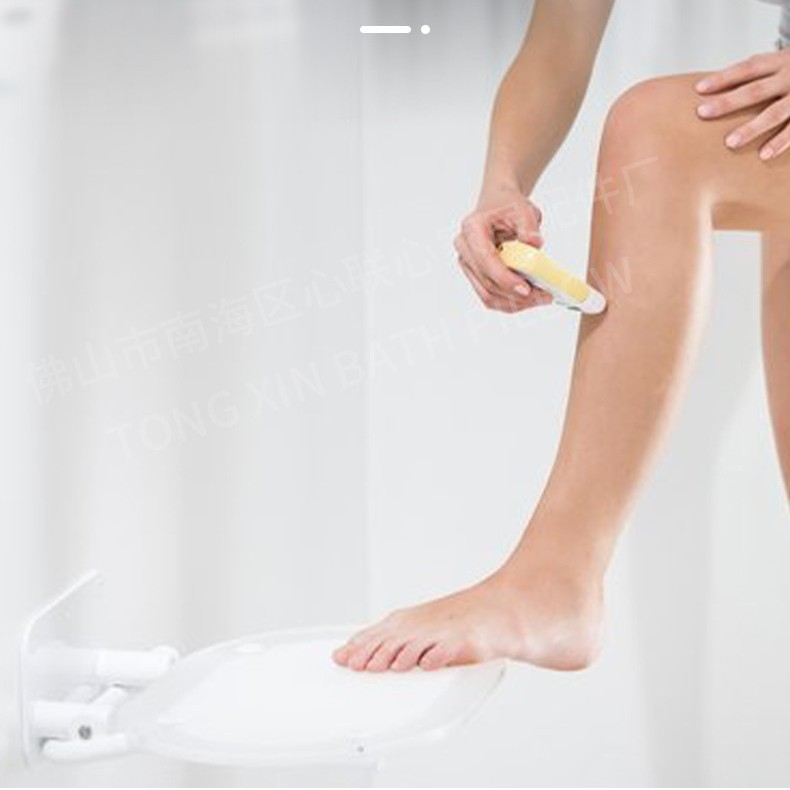 Tuš-sjedalo s bazom od 304 nehrđajućeg čelika i akrilne ploče – vodootporno, otporno na koroziju, visoka nosivost