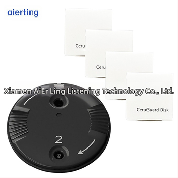 Ausų aparato priedas – disko filtras dulkių apsaugai su tinkliniu gaubteliu; Prekės ženklas: aierting; Medžiaga: ABS; Kilmė: Xiamen; Logotipas: spausdintas nėra