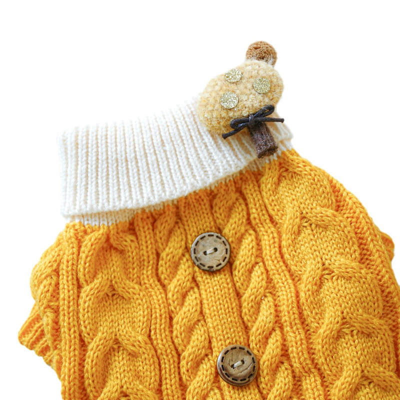 PETCIRCLE džemper za kućne ljubimce, ležerni stil, akrilno vlakno, univerzalna prilagodba, podrijetlo Šangaj