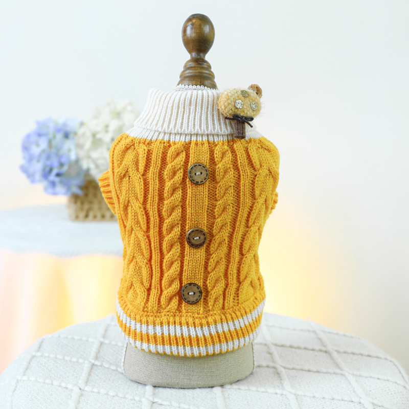 PETCIRCLE džemper za kućne ljubimce, ležerni stil, akrilno vlakno, univerzalna prilagodba, podrijetlo Šangaj