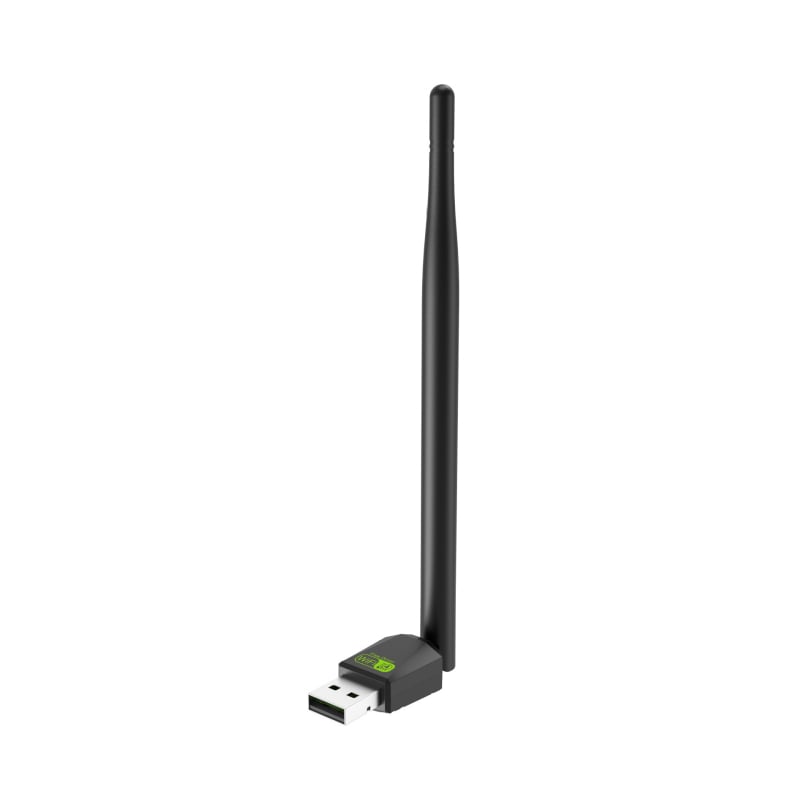 Vezeték nélküli USB hálózati kártya külső antennával, 150 Mbps, 802.11n, 2,4 GHz, Modell RE-1517
