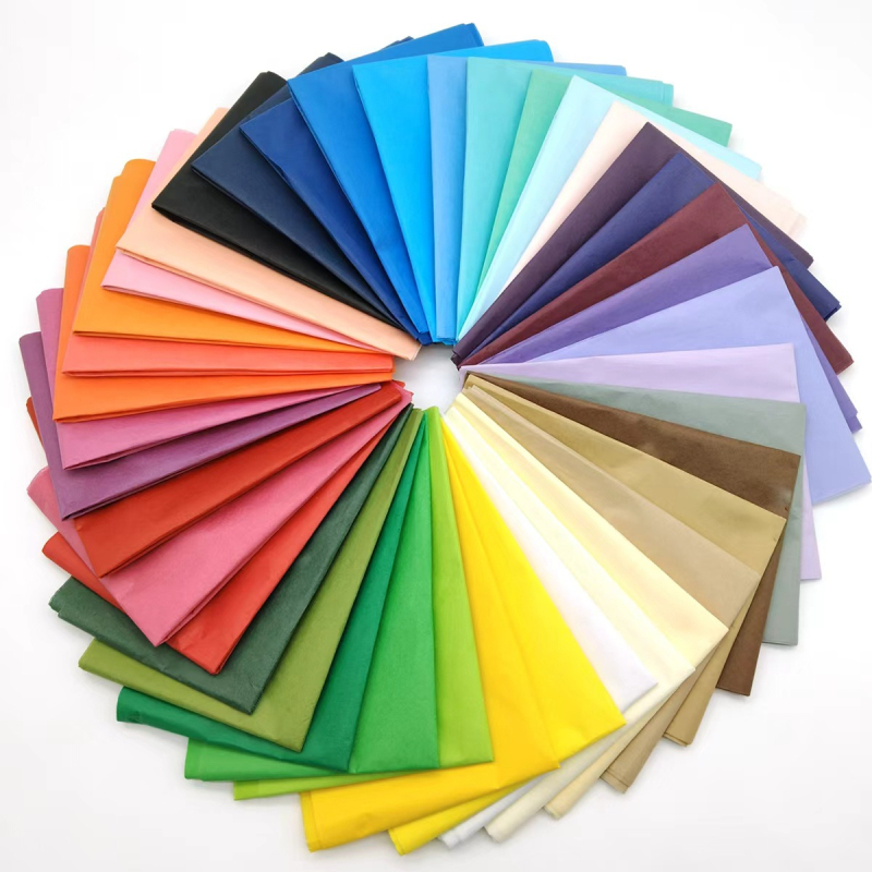 Tanki papir za ukrase buketa — 400 listova u pakiranju, 17 g/m², minimalistički dizajn, za ručne radove, mogućnost prilagodbe