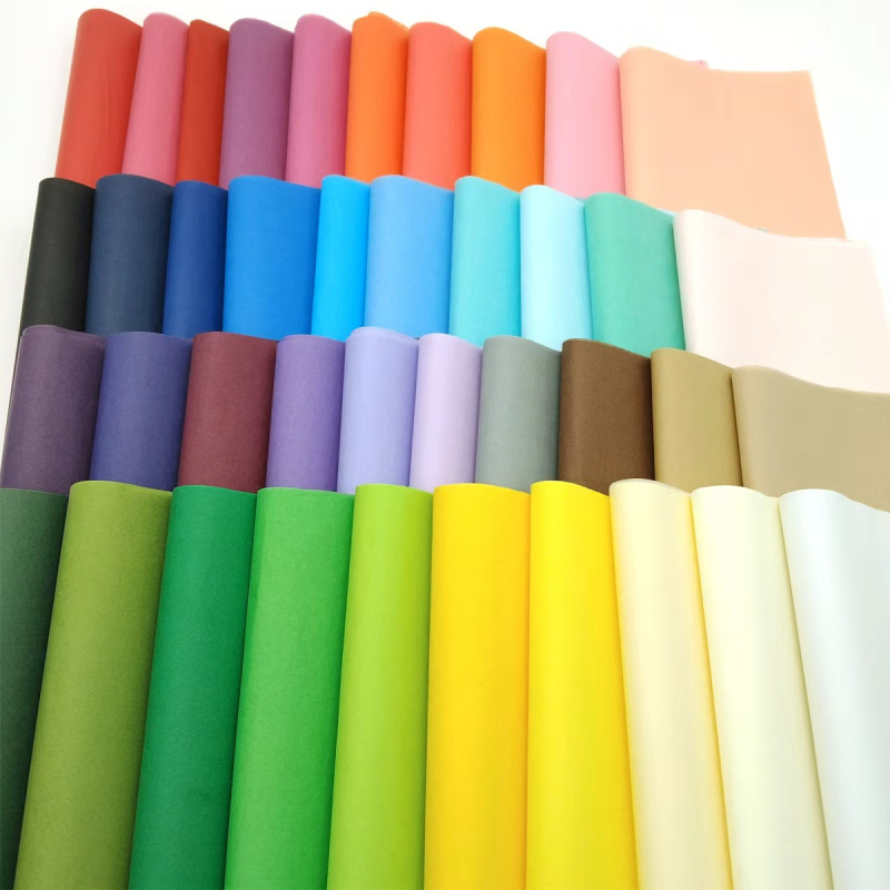 Tanki papir za ukrase buketa — 400 listova u pakiranju, 17 g/m², minimalistički dizajn, za ručne radove, mogućnost prilagodbe