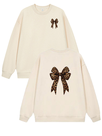 Pulover cu guler rotund, mâneci lungi cu umeri căzuți, croială lejeră, lungime medie-lungă, imprimeu, țesătură poliester 95%+