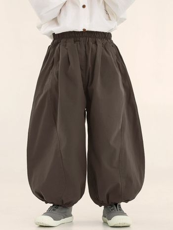 Παιδικά παντελόνια – Κορεατικού στυλ, 100% βαμβάκι, μεσαίο ύψος ζώνης, άνοιξη και φθινόπωρο