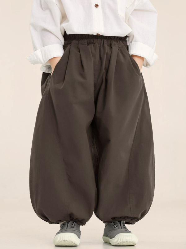 Dječje hlače – korejskog stila, 100% pamuk, srednje visok struk, proljeće i jesen