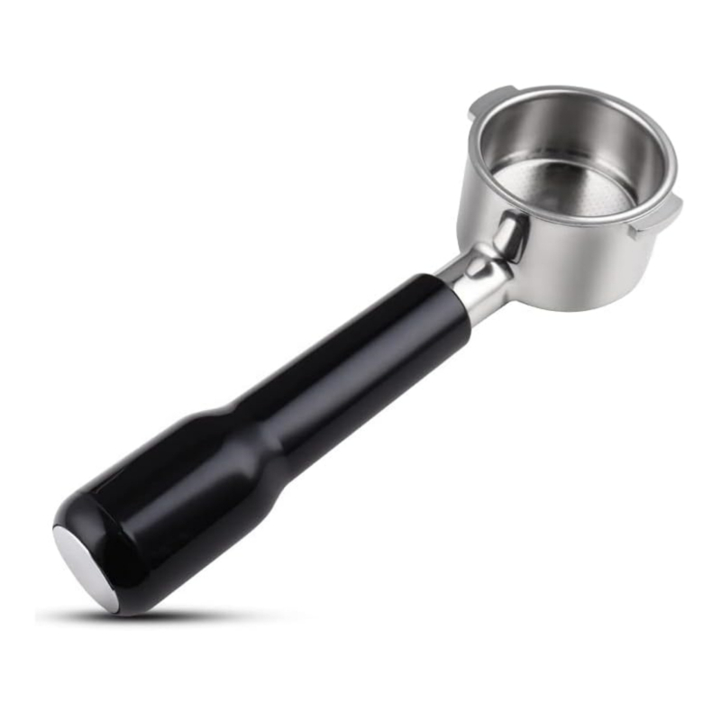 Mâner pentru aparat de cafea espresso, stil italian cu presiune - oțel inoxidabil, minimalist modern, electroplacare, set cafea