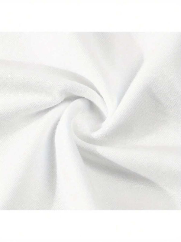 Muška Basic kratka majica s okruglim izrezom, labav kroj, 96%+ pamuk, print dizajn