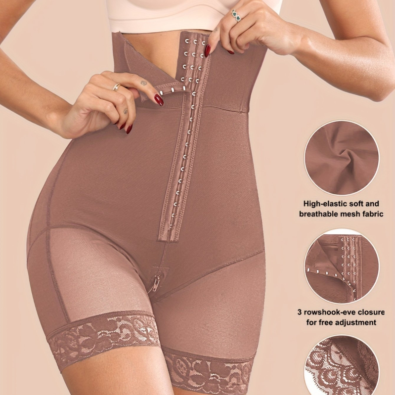 Σορτς κορσέ για ανύψωση γλουτών, ψηλή μέση και έλεγχο κοιλιάς – Chenille spandex, άνοιξη 2025, Harajuku στυλ (ιαπωνικό/κορεατικό ελεύθερο στυλ)