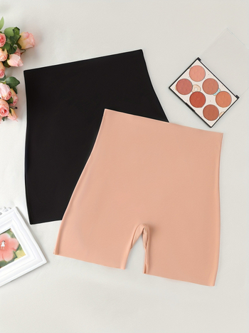 Σετ 2 τεμαχίων ψηλόμεσο για διαμόρφωση σώματος, Harajuku στυλ, Άνοιξη 2025, Chenille ύφασμα με Spandex κάτω από 30%