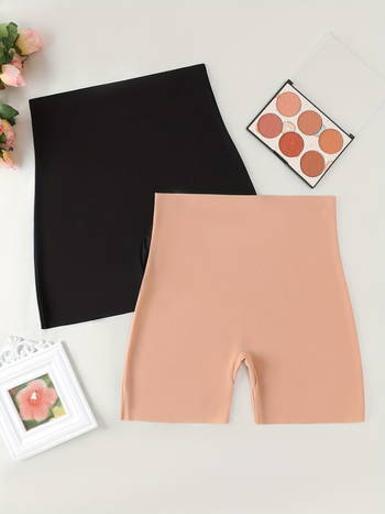 Σετ 2 τεμαχίων ψηλόμεσο για διαμόρφωση σώματος, Harajuku στυλ, Άνοιξη 2025, Chenille ύφασμα με Spandex κάτω από 30%