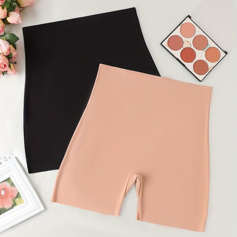 Σετ 2 τεμαχίων ψηλόμεσο για διαμόρφωση σώματος, Harajuku στυλ, Άνοιξη 2025, Chenille ύφασμα με Spandex κάτω από 30%