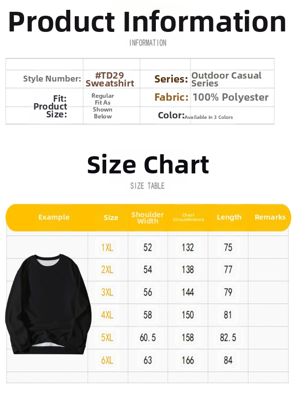 Мъжки суитшърт с кръгло деколте - дълги ръкави, редовна кройка, 100% полиестер, ребриран кант, зима