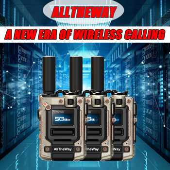 Ασύρματο M08 με 4G/5G δίκτυο, εμβέλεια >50 χλμ, 200 κανάλια, μπαταρία λιθίου 6800 mAh, οθόνη