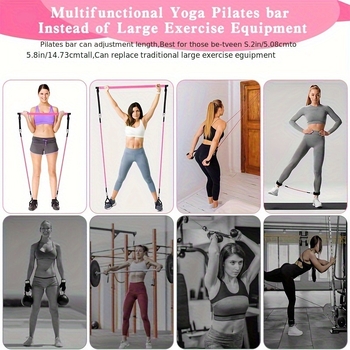 Σετ αντίστασης γιόγκα και fitness (Τύπος: Κούμπωμα; Υλικό: Κόκκινο φασόλι; Μοντέλο: jd601102292790663; Εκκίνηση: Χειμώνας 2025)