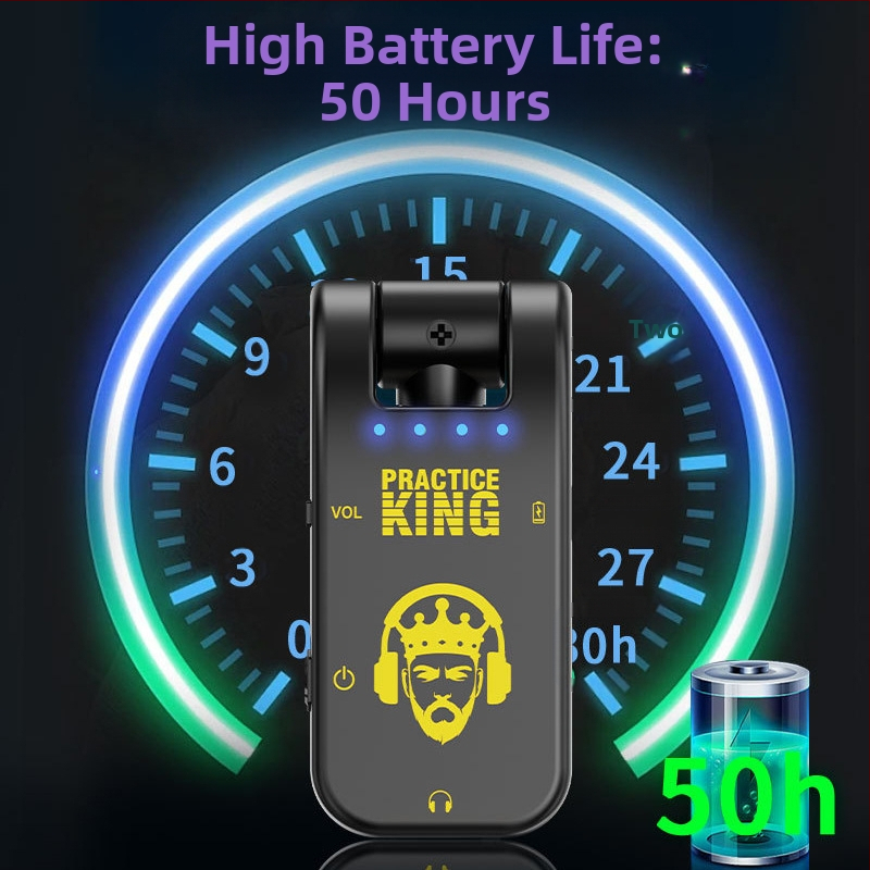 Gitarový zosilňovač so efektovým procesorom, slúchadlá s potlačením šumu pre tiché cvičenie, záznamová funkcia — Model WS-6