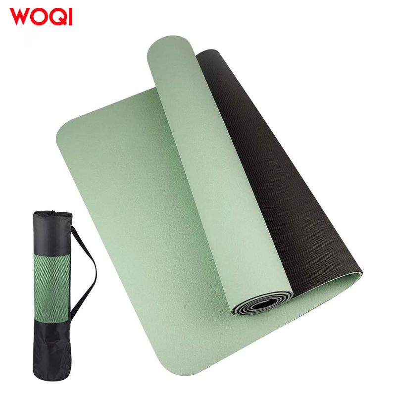 Jogas paklājs, saliekams, neslīdošs, EVA materiāls (6 mm, 3 kg)