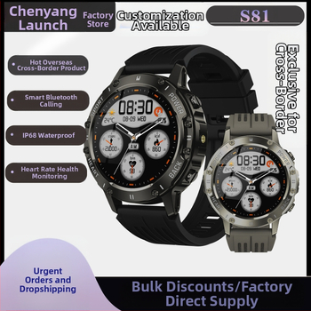 Έξυπνο ρολόι με οθόνη TFT 1,39 ιντσών, παρακολούθηση καρδιακού ρυθμού, κλήσεις Bluetooth, μετρητής βημάτων, αδιάβροχο