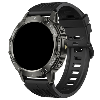 Έξυπνο ρολόι με οθόνη TFT 1,39 ιντσών, παρακολούθηση καρδιακού ρυθμού, κλήσεις Bluetooth, μετρητής βημάτων, αδιάβροχο