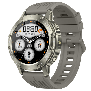 Έξυπνο ρολόι με οθόνη TFT 1,39 ιντσών, παρακολούθηση καρδιακού ρυθμού, κλήσεις Bluetooth, μετρητής βημάτων, αδιάβροχο