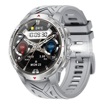 KT88 Έξυπνο ρολόι με κλήσεις Bluetooth, μέτρηση παλμών και οξυγόνου στο αίμα, υπαίθριος πυξίδα και πολλαπλά αθλητικά προγράμματα (διάρκεια μπαταρίας 7–14 ημερών; αδιάβροχο για καθημερινή χρήση; IPS οθόνη)