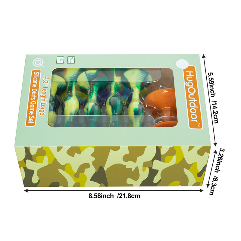 Set šipki s dvostrukim silikonovim usisnim čašicama - LSG