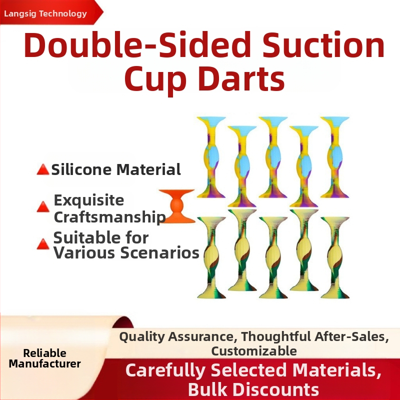 Set šipki s dvostrukim silikonovim usisnim čašicama - LSG