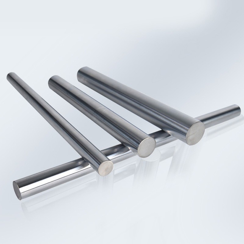 Kromēta pistona stienis lineāram vadītājam, nodilumizturīgs, 45# tērauds, pielāgojams