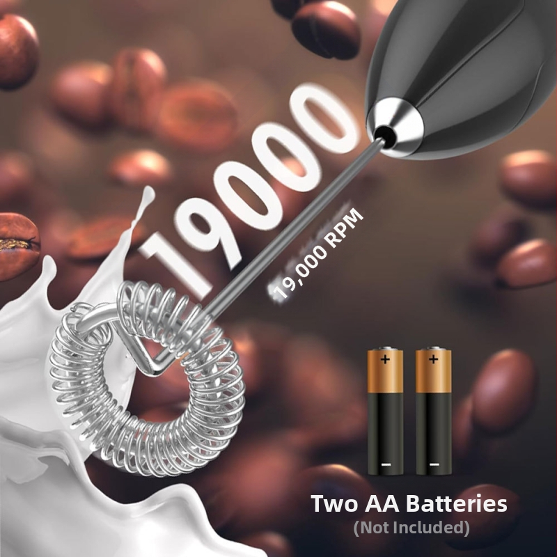 Ръчен електрически разбърквач за мляко и бъркалка — 3V, 3–5W, 15000 RPM