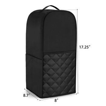 Geantă de depozitare de călătorie în formă de cub pentru aparat de cafea, cu capac de protecție împotriva prafului, material Oxford, model mediu, etanșă, suprafață personalizabilă