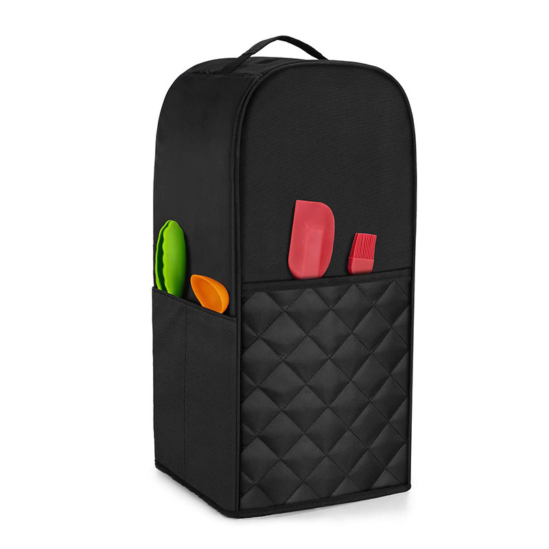 Geantă de depozitare de călătorie în formă de cub pentru aparat de cafea, cu capac de protecție împotriva prafului, material Oxford, model mediu, etanșă, suprafață personalizabilă