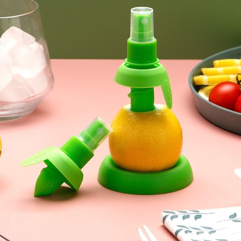 Limona sprejas izsmidzināšanas ierīce – plastmasa; mūsdienīgs ķīniešu stils; svaigs un salds stils; universāls rokas aksesuārs; 2025. gada pavasaris