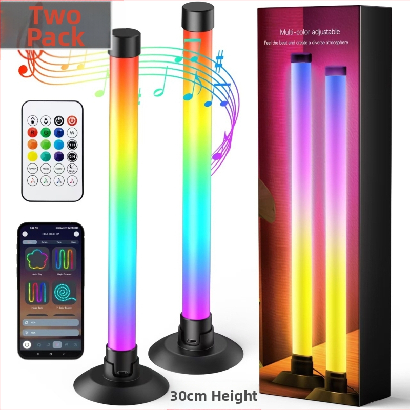 Ambijentalna svjetiljka sa zvučnom aktivacijom i upravljanjem putem aplikacije, USB napajanje, podni dizajn, model 003