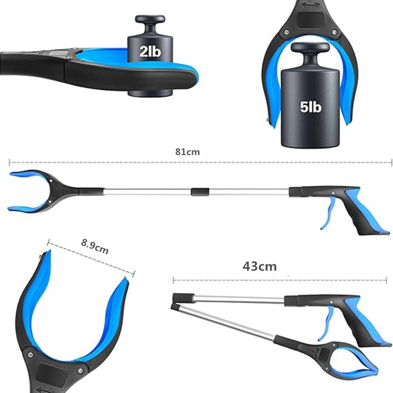 Dviejų dalių magnetinis sulankstomas aukštos pasiekiamumo rinktuvas iš aliuminio lydinio