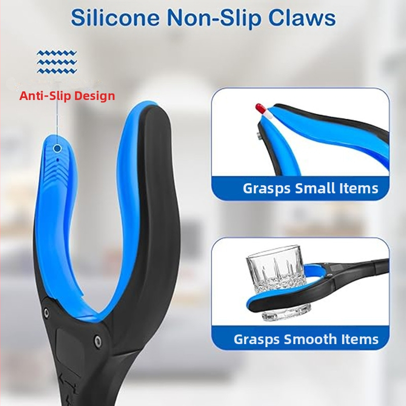 Магнитен сгъваем двусекционен прибирател с дълъг обхват от усилена алуминиева сплав