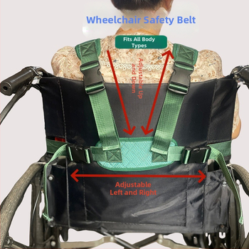 Centură de siguranță pentru scaun cu rotile, pentru talie, material poliester, model C004, garanție 12 luni