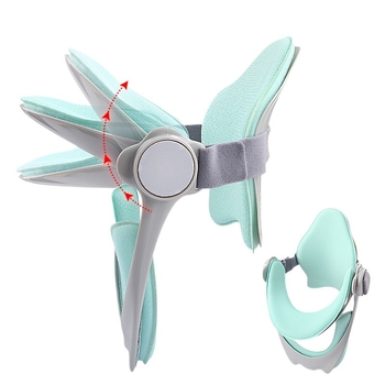 Dispozitiv de tracțiune pentru gât - reglabil, materiale: PC și burete, zonă de aplicare: gât, origine: Dongguan, marcă: Foot products collection