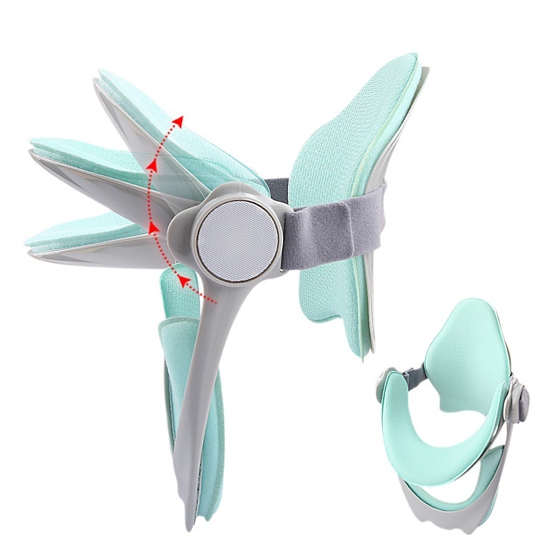 Dispozitiv de tracțiune pentru gât - reglabil, materiale: PC și burete, zonă de aplicare: gât, origine: Dongguan, marcă: Foot products collection