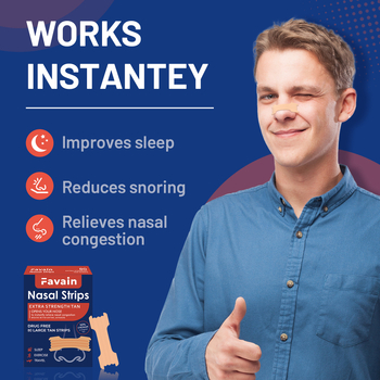 Επίθεμα μύτης κατά του ροχαλητού - βελτιωμένη κόλληση, απλός σχεδιασμός, PVC υλικό, 80 τεμάχια, κωδ. CS01-13