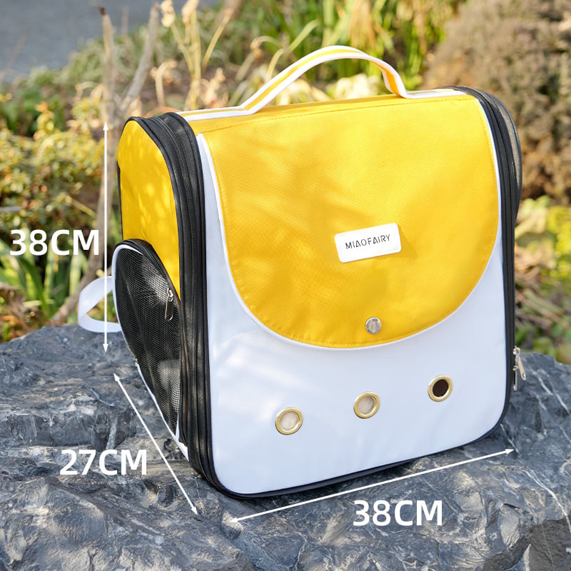 Σακίδιο μεταφοράς γάτας - στιλάτο και ευέλικτο για εξόδους; Υλικό: Ύφασμα; Κατάλληλο για γάτες; Κατηγορία: φωλιές και κλουβιά κατοικίδιων