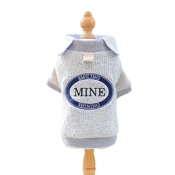 PETCIRCLE Φούτερ για κατοικίδια, Διπλό σετ, Χαλαρό στυλ, Πολυεστέρας, Προέλευση Σαγκάη